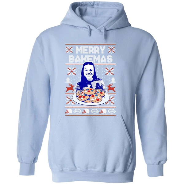 Drake Maye Merry Bakemas Christmas Hoodie - Image 4