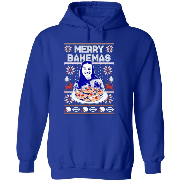 Drake Maye Merry Bakemas Christmas Hoodie - Image 7