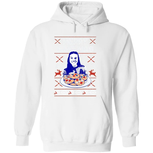 Drake Maye Merry Bakemas Christmas Hoodie - Image 8