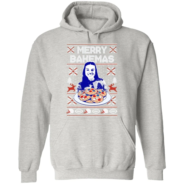 Drake Maye Merry Bakemas Christmas Hoodie - Image 9
