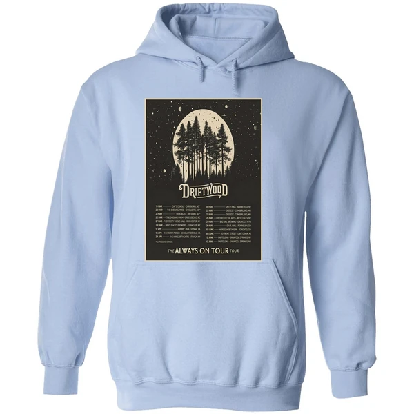 Driftwood 2026 The Always On Tour Poster Hoodie - Image 4
