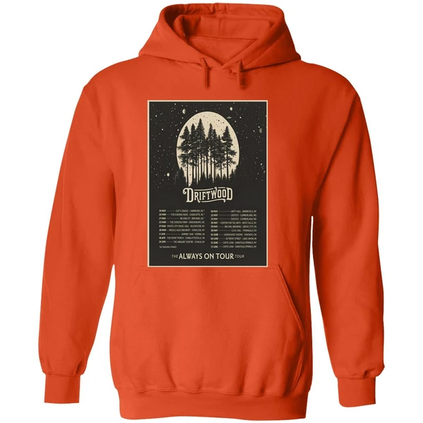 Driftwood 2026 The Always On Tour Poster Hoodie - Image 6