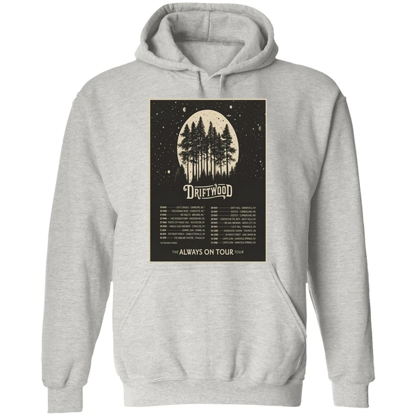 Driftwood 2026 The Always On Tour Poster Hoodie - Image 9