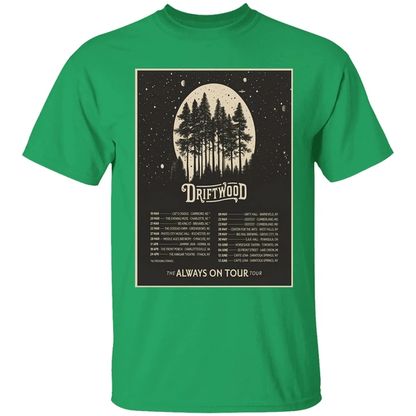 Driftwood 2026 The Always On Tour Poster Shirt - Image 8
