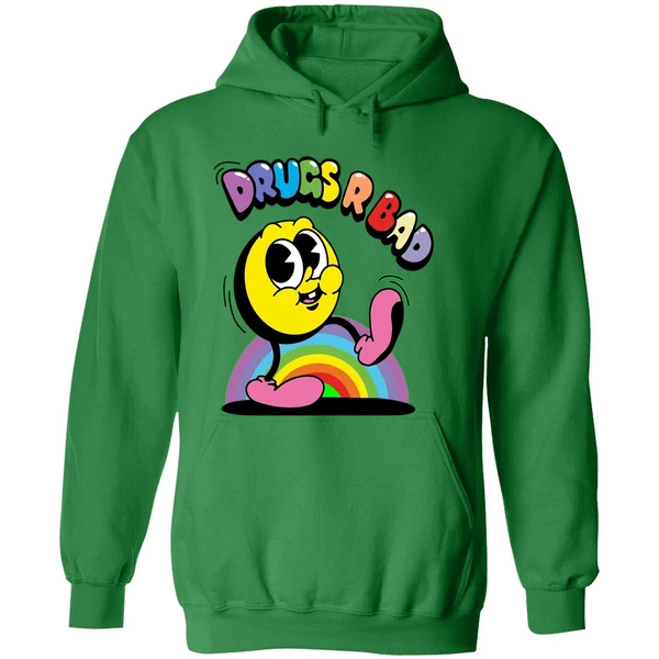 Drugs R Bad Hoodie - Image 2