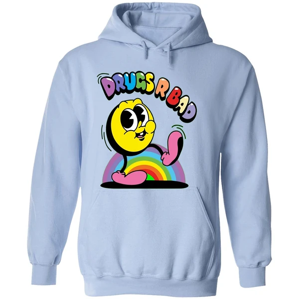 Drugs R Bad Hoodie - Image 4