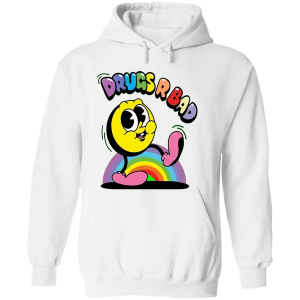 Drugs R Bad Hoodie - Image 8
