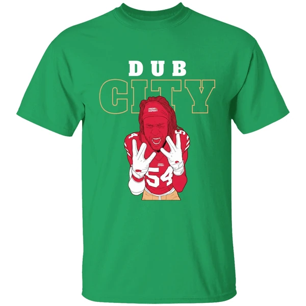 Dub City Fred Warner San Francisco 49ers Cartoon Shirt - Image 2