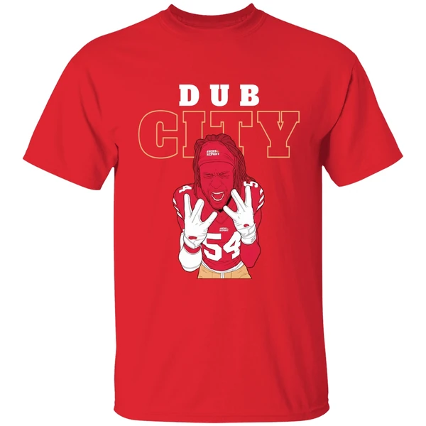 Dub City Fred Warner San Francisco 49ers Cartoon Shirt - Image 7
