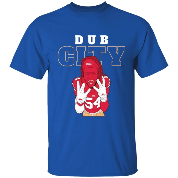 Dub City Fred Warner San Francisco 49ers Cartoon Shirt - Image 8