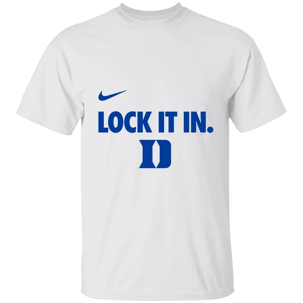 Duke Blue Devils Lock It In Nike 2026 Wcc Shirt