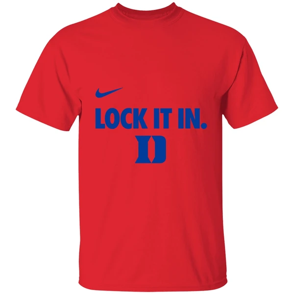Duke Blue Devils Lock It In Nike 2026 Wcc Shirt - Image 4