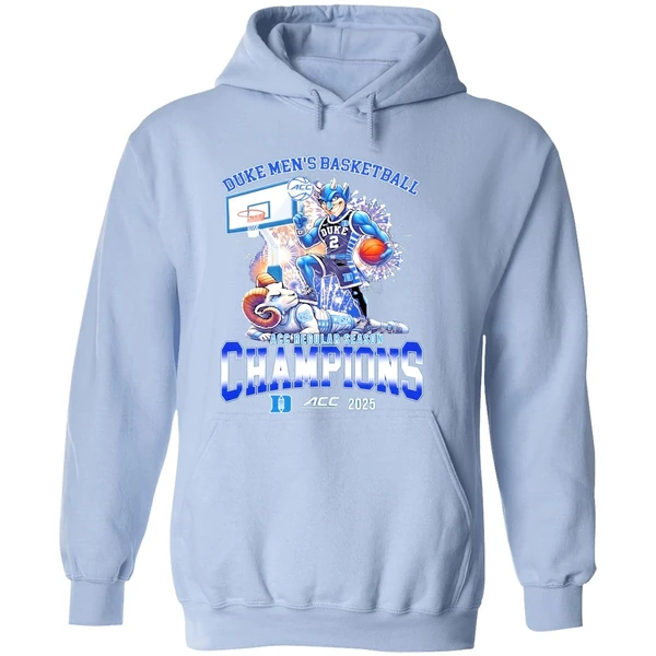 Duke Mens Basketball Acc Regular Season Champions 2025 Hoodie - Image 4