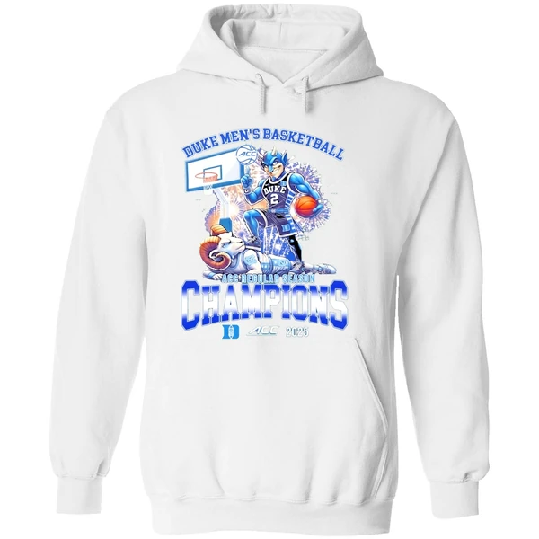 Duke Mens Basketball Acc Regular Season Champions 2025 Hoodie - Image 8