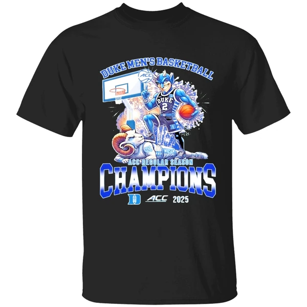 Duke Mens Basketball Acc Regular Season Champions 2025 Shirt