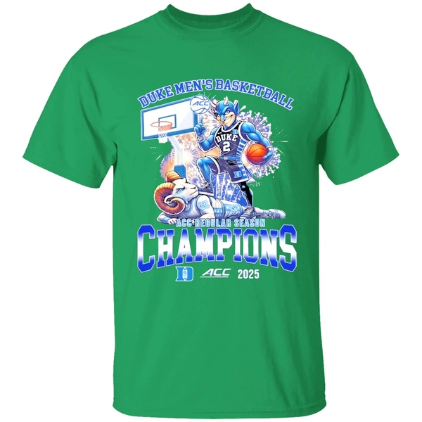 Duke Mens Basketball Acc Regular Season Champions 2025 Shirt - Image 2