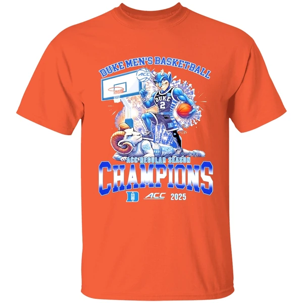 Duke Mens Basketball Acc Regular Season Champions 2025 Shirt - Image 6