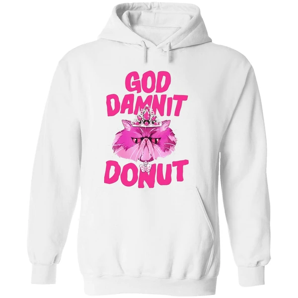 Dungeon Crawler Carl Donut Cat Hoodie - Image 8