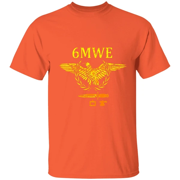 eagle 6mwe logo shirt orange