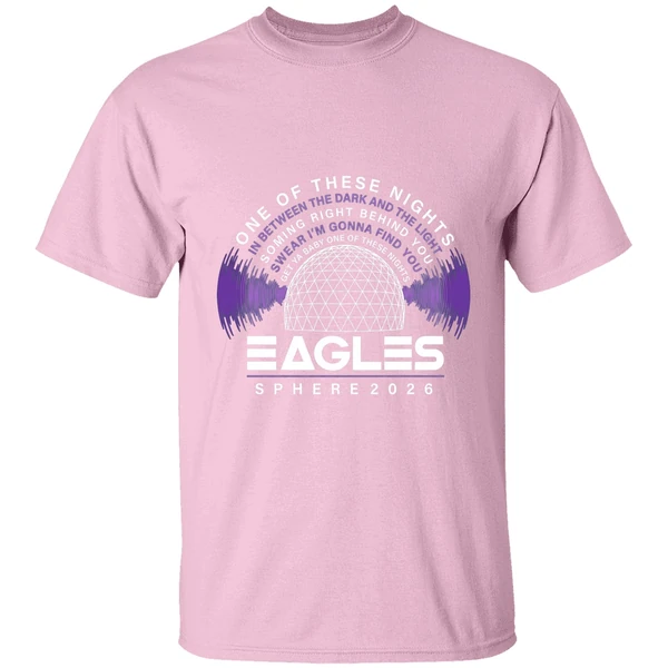 eagles final 2026 sphere shows shirt lightpink