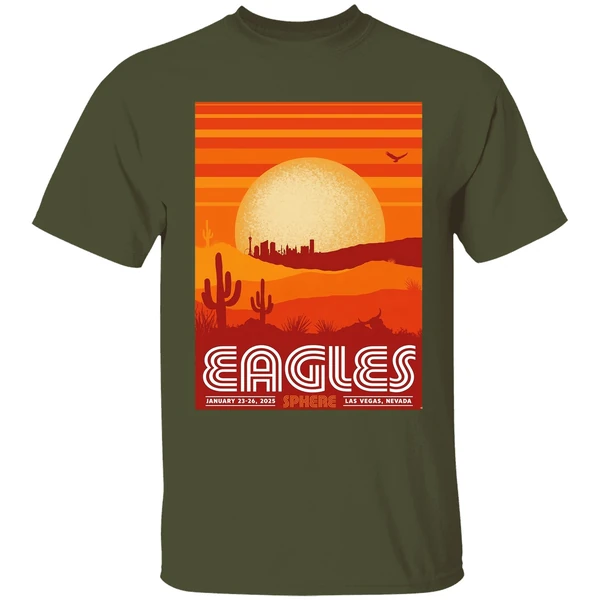 Eagles Live At Sphere Las Vegas On January 23 24 2026 Gig Shirt - Image 9