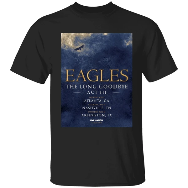 Eagles The Long Goodbye Act Iii 2026 North American Stadium Tour Shirt