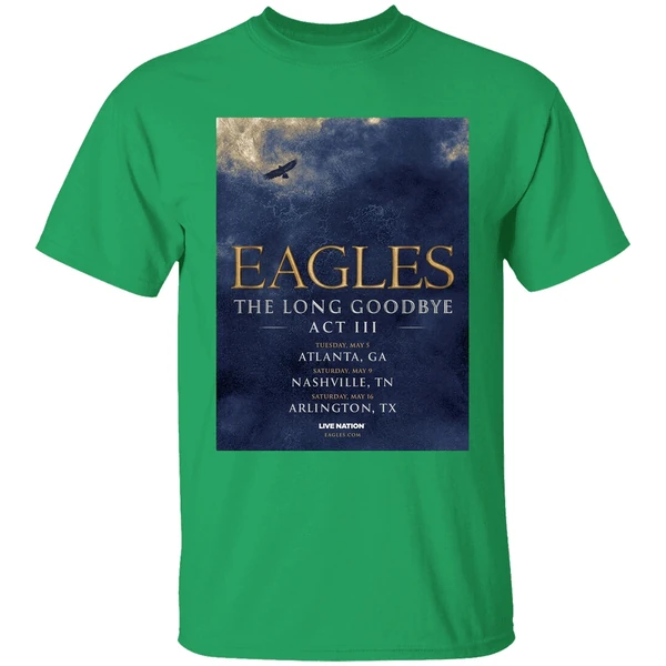 Eagles The Long Goodbye Act Iii 2026 North American Stadium Tour Shirt - Image 2