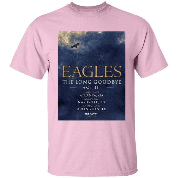 eagles the long goodbye act iii 2026 north american stadium tour shirt lightpink