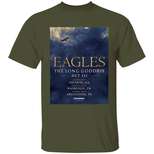 Eagles The Long Goodbye Act Iii 2026 North American Stadium Tour Shirt - Image 4