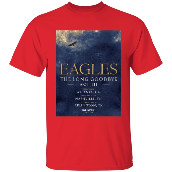 Eagles The Long Goodbye Act Iii 2026 North American Stadium Tour Shirt - Image 7