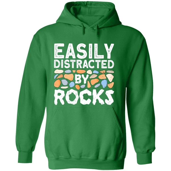 Easily Distracted By Rocks Hoodie - Image 2