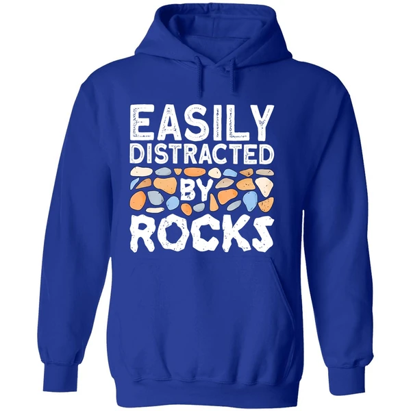 Easily Distracted By Rocks Hoodie - Image 7