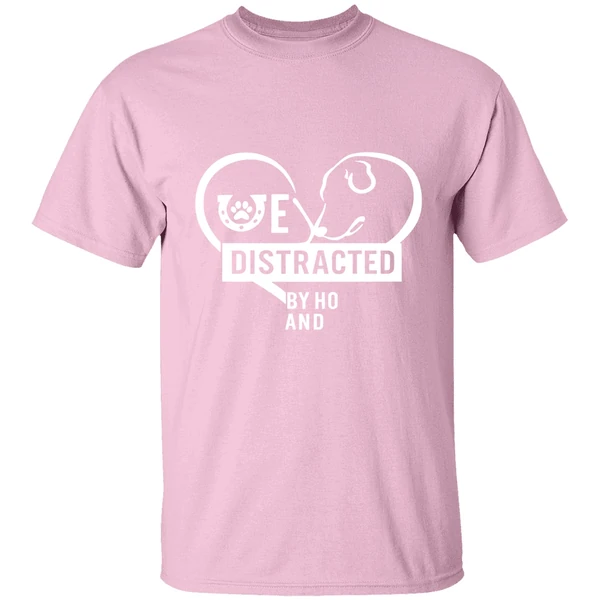 Easily Distracted Horses Dogs Shirt Easily Distracted Horses Dogs Shirt