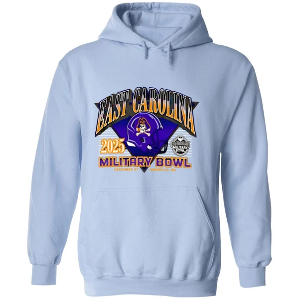 East Carolina Pirates Football Military Bowl 2025 Hoodie - Image 4