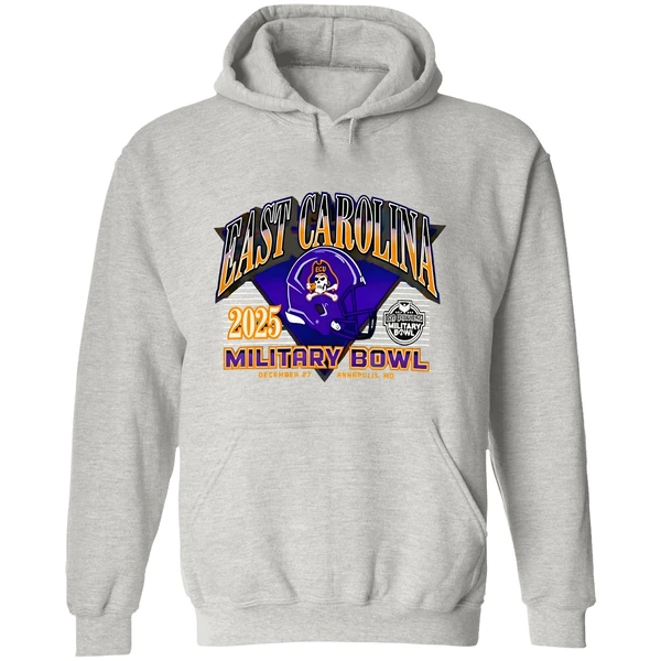 East Carolina Pirates Football Military Bowl 2025 Hoodie - Image 9