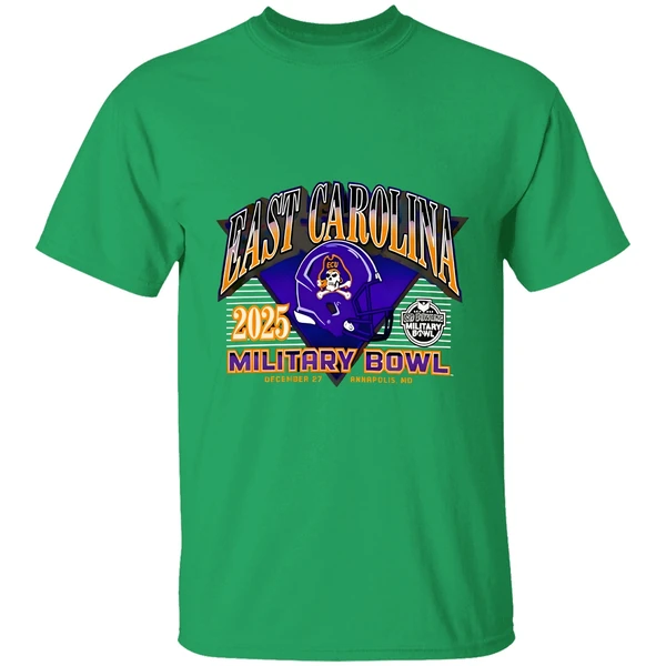 East Carolina Pirates Football Military Bowl 2025 Shirt - Image 2