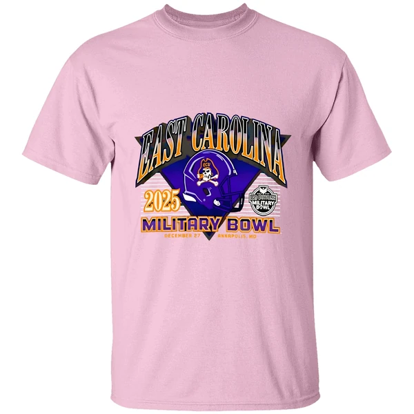 East Carolina Pirates Football Military Bowl 2025 Shirt - Image 3