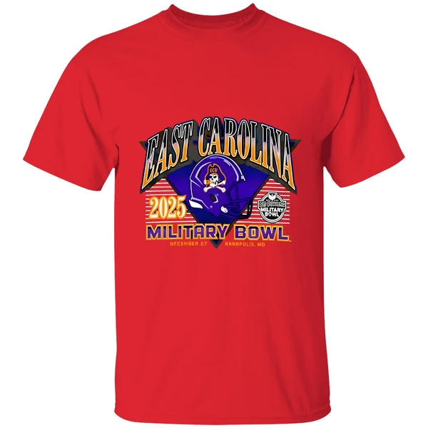 East Carolina Pirates Football Military Bowl 2025 Shirt - Image 7
