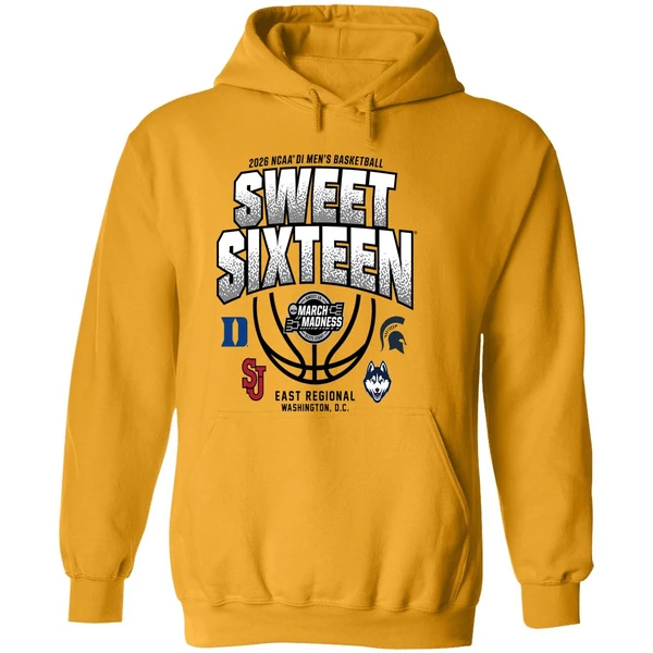 East Regional 2026 Ncaa Di Mens Basketball Sweet Sixteen Hoodie