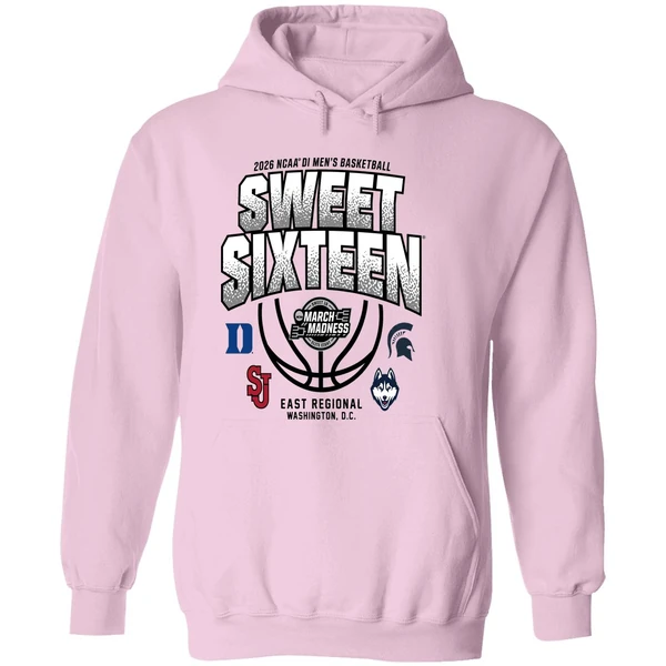East Regional 2026 Ncaa Di Mens Basketball Sweet Sixteen Hoodie - Image 5