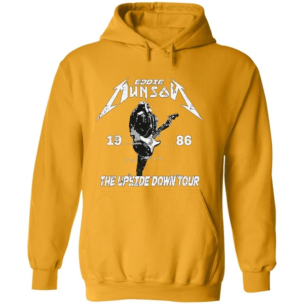 Eddie Munson The Upside Down Tour Est 1986 Hoodie