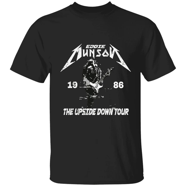 Eddie Munson The Upside Down Tour Est 1986 Shirt