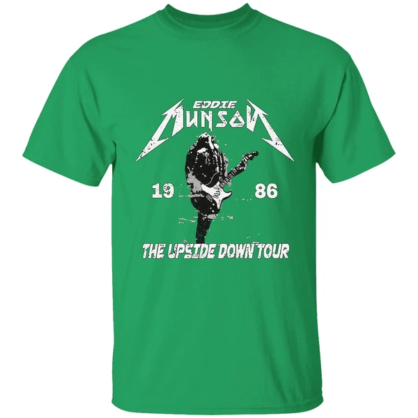 Eddie Munson The Upside Down Tour Est 1986 Shirt - Image 2