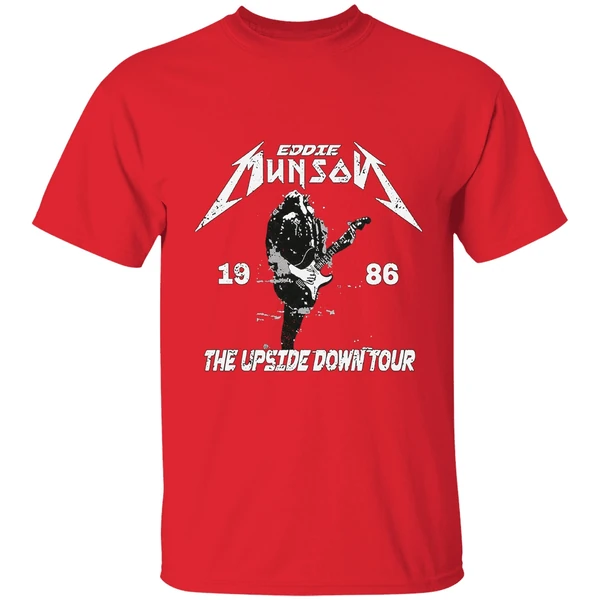Eddie Munson The Upside Down Tour Est 1986 Shirt - Image 7