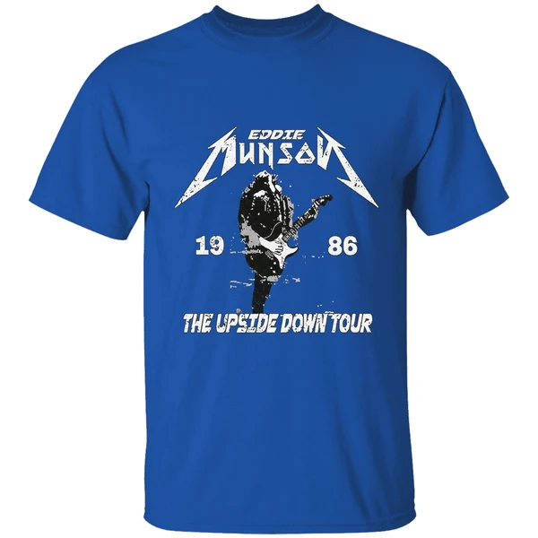 Eddie Munson The Upside Down Tour Est 1986 Shirt - Image 8