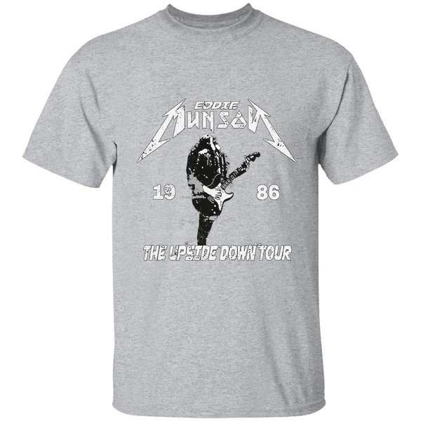 Eddie Munson The Upside Down Tour Est 1986 Shirt - Image 9