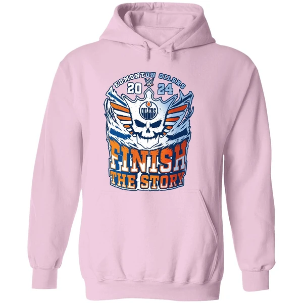 Edmontonoilers Cody Rhodes 2024 Finish The Story Hoodie - Image 5