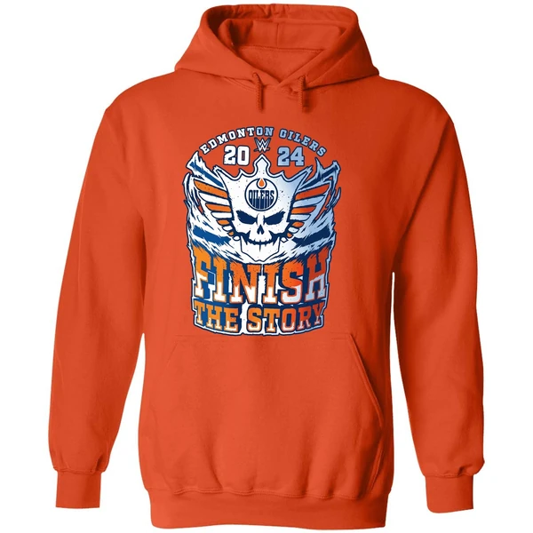 Edmontonoilers Cody Rhodes 2024 Finish The Story Hoodie - Image 6