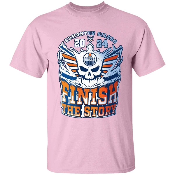 Edmontonoilers Cody Rhodes 2024 Finish The Story Shirt - Image 3