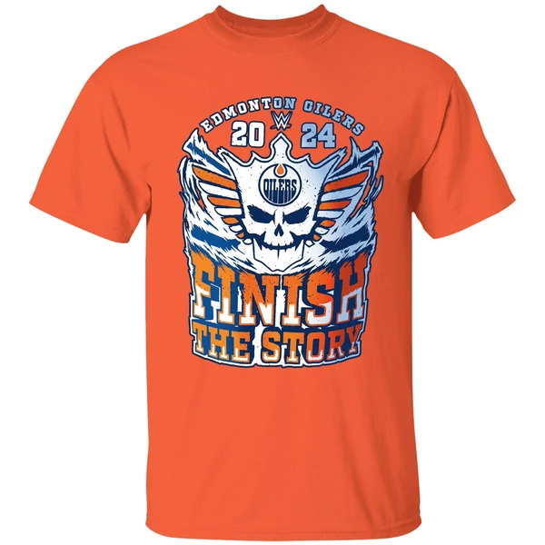 Edmontonoilers Cody Rhodes 2024 Finish The Story Shirt - Image 6